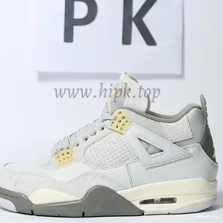 RETAIL GOD TO PK Black Jordan 4 Green SHIP SB MATERIALS READY Retro 0511
